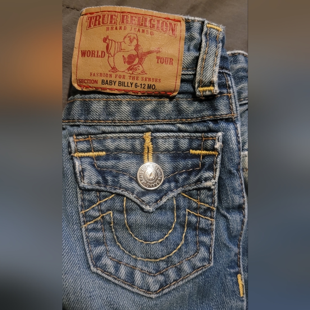 True Religion Baby Billy jeans size 6-12mths